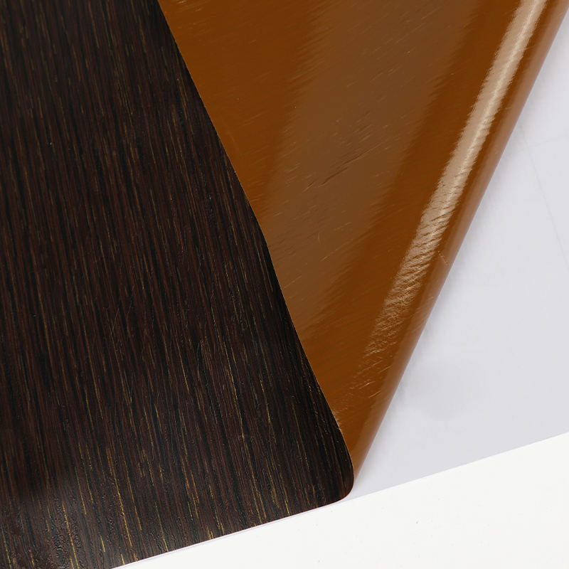 Pellicola in PVC con venature del legno altamente lucida